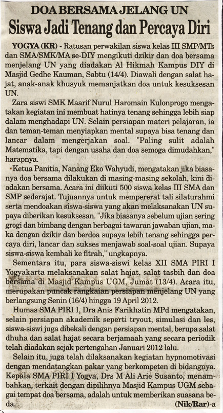 Kliping jogja terbaru